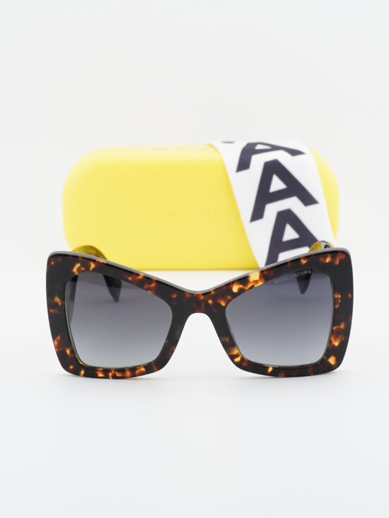 Marc Jacobs MARC 761/S 0086 9O Butterfly Sunglasses - Havana / Grey main image 10